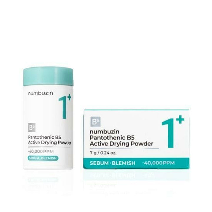 NUMBUZIN No.1 Pantothenic B5 Active Drying Powder - Peaches&Creme Shop Korean Skincare Malta