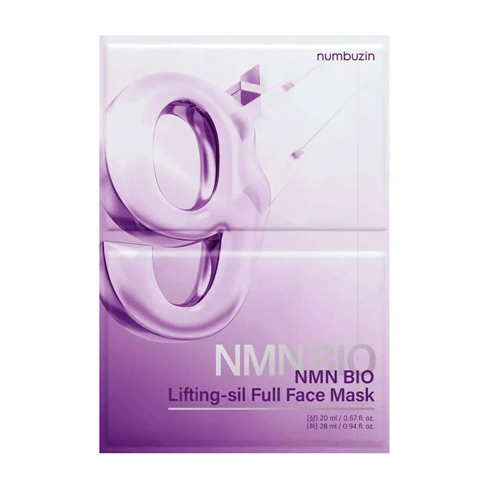 NUMBUZIN No.9 NAD+ BIO Lifting-sil Full Face Mask - Peaches&Creme Shop Korean Skincare Malta