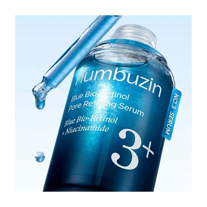 NUMBUZIN No.3 Blue Bio-Retinol Pore Refining Serum - Peaches&Creme Shop Korean Skincare Malta
