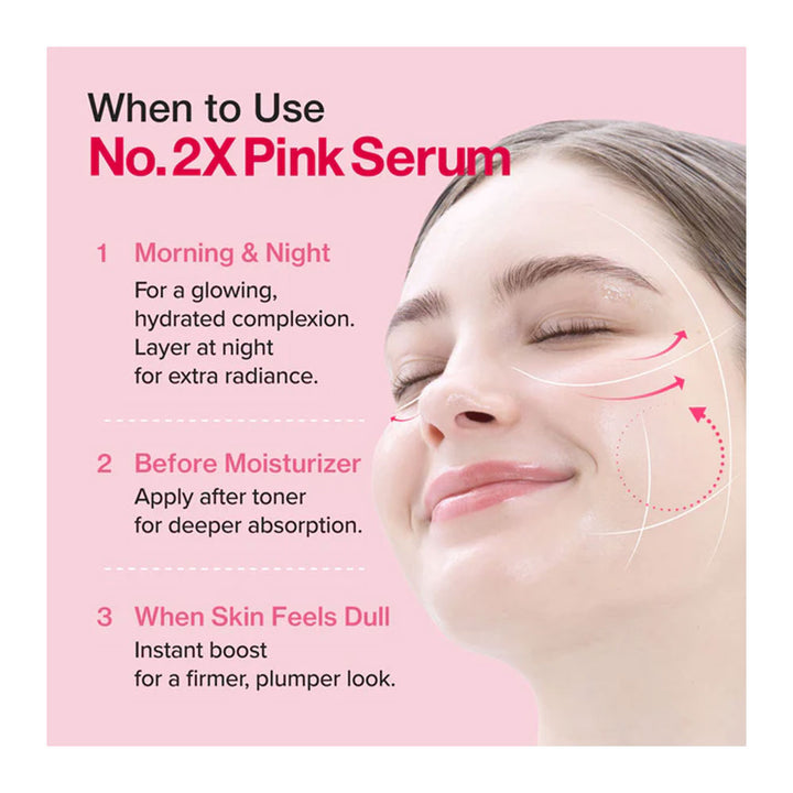 NUMBUZIN No.2 Rose PDRN Collagen 2X Plumping Serum - Peaches&Creme Shop Korean Skincare Malta