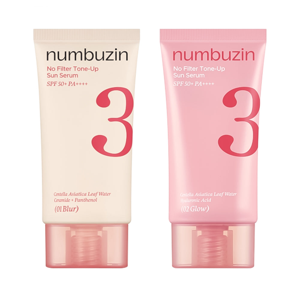 No.3 No Filter Tone-Up Sun Serum
