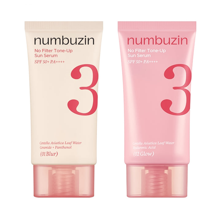 No.3 No Filter Tone-Up Sun Serum