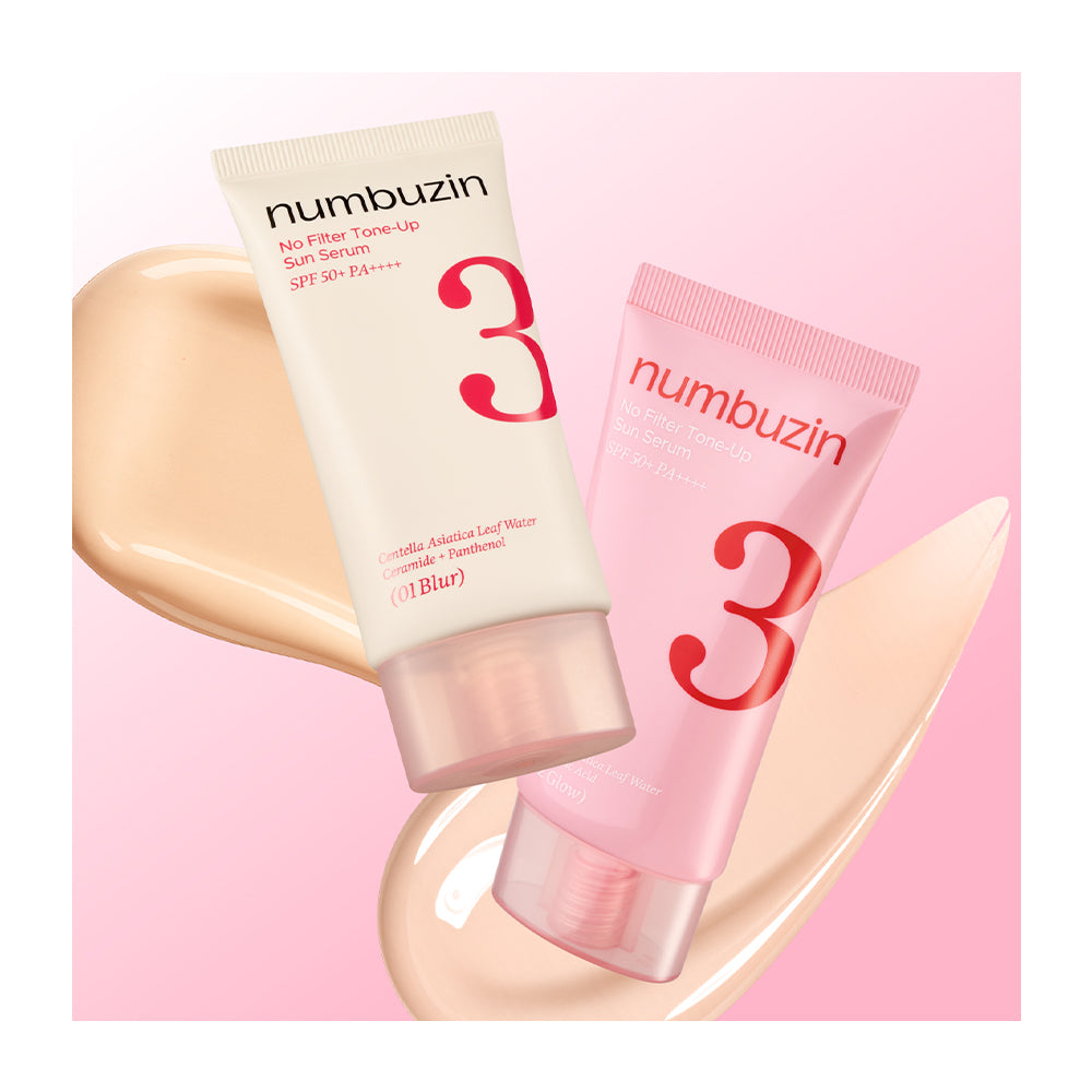 No.3 No Filter Tone-Up Sun Serum