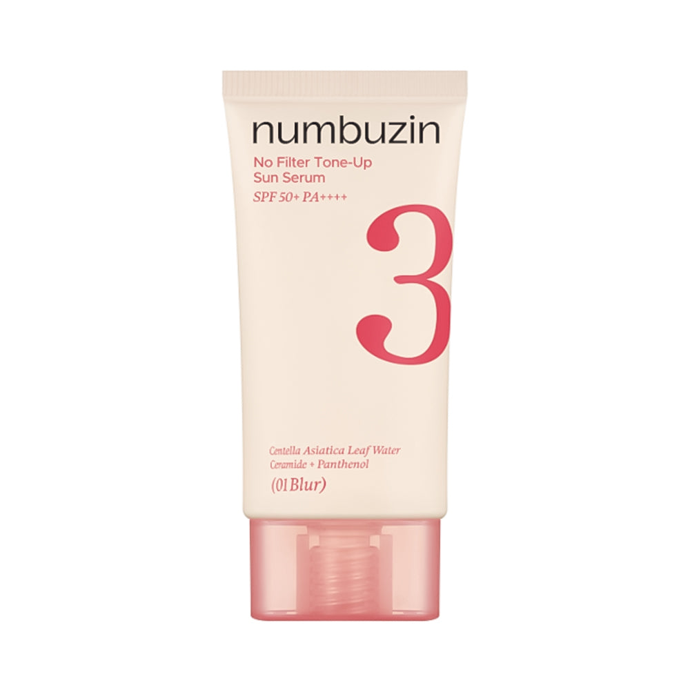 No.3 No Filter Tone-Up Sun Serum