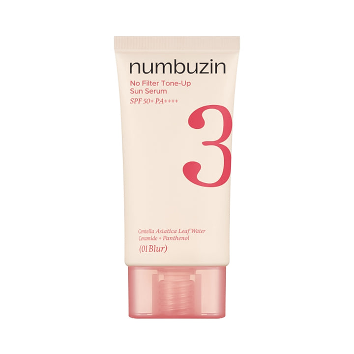 No.3 No Filter Tone-Up Sun Serum