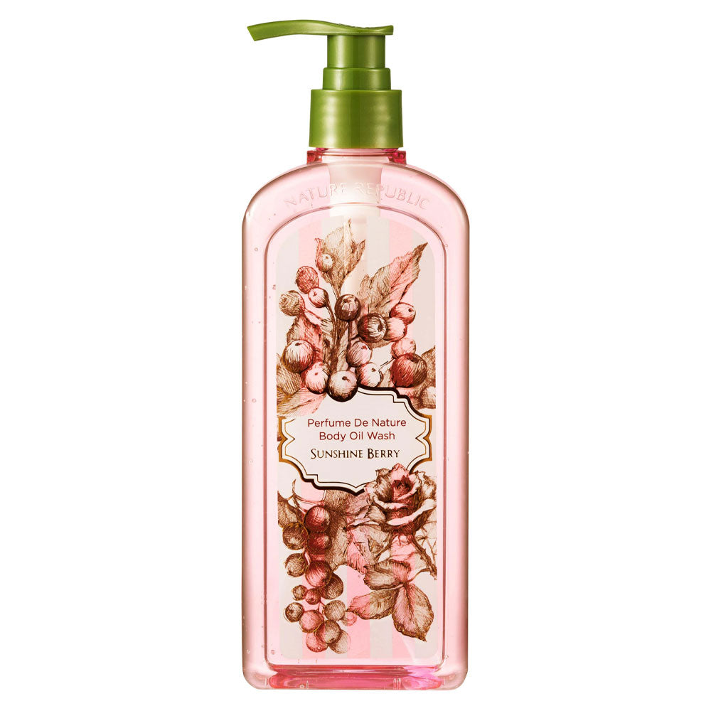 NATURE REPUBLIC Perfume De Nature Body Wash - Peaches&Creme Shop Korean Skincare Malta