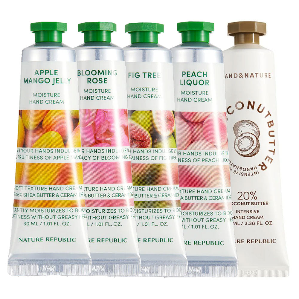 NATURE REPUBLIC Hand & Nature Hand Cream - Peaches&Creme Shop Korean Skincare Malta