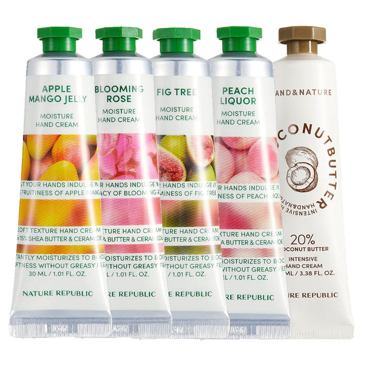 NATURE REPUBLIC Hand & Nature Hand Cream - Peaches&Creme Shop Korean Skincare Malta