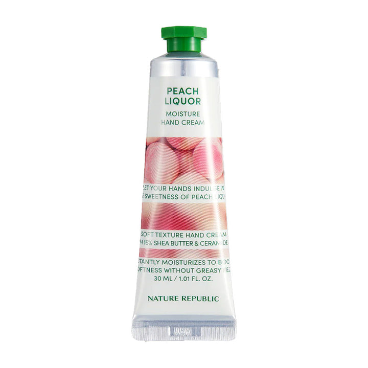 NATURE REPUBLIC Hand & Nature Hand Cream - Peaches&Creme Shop Korean Skincare Malta