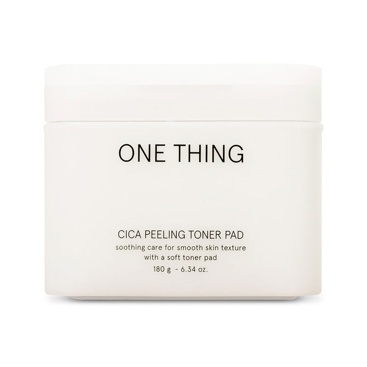 ONE THING Cica Peeling Toner Pad - Peaches&Creme Shop Korean Skincare Malta
