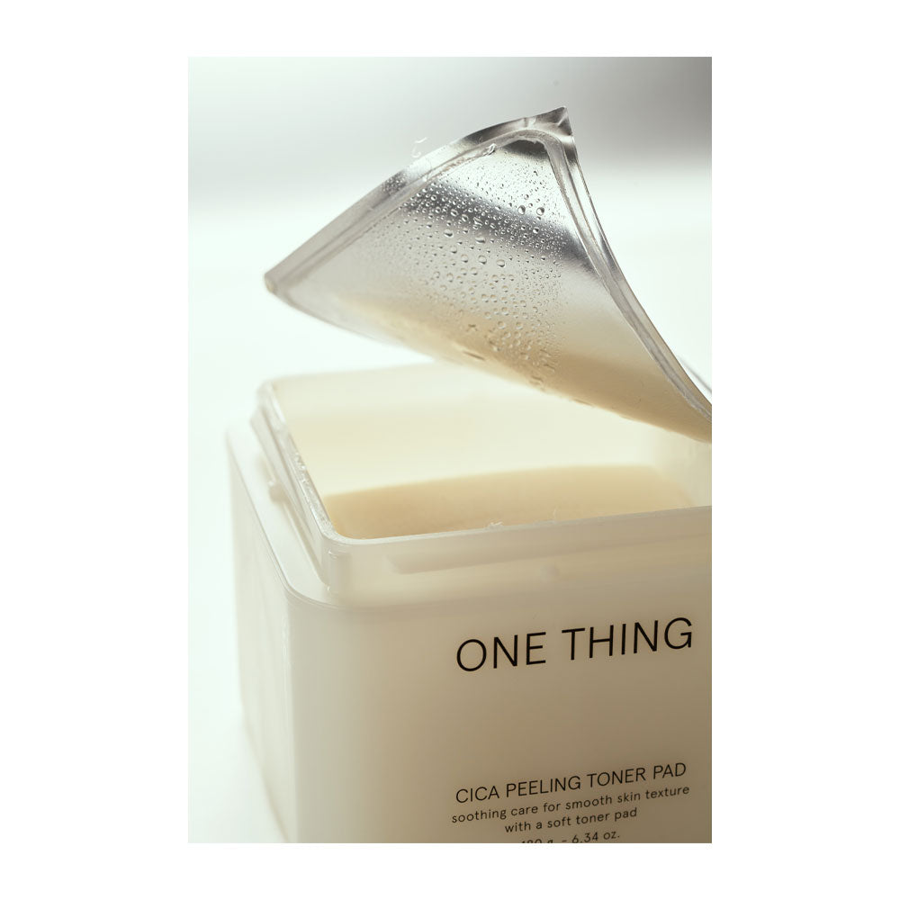 ONE THING Cica Peeling Toner Pad - Peaches&Creme Shop Korean Skincare Malta