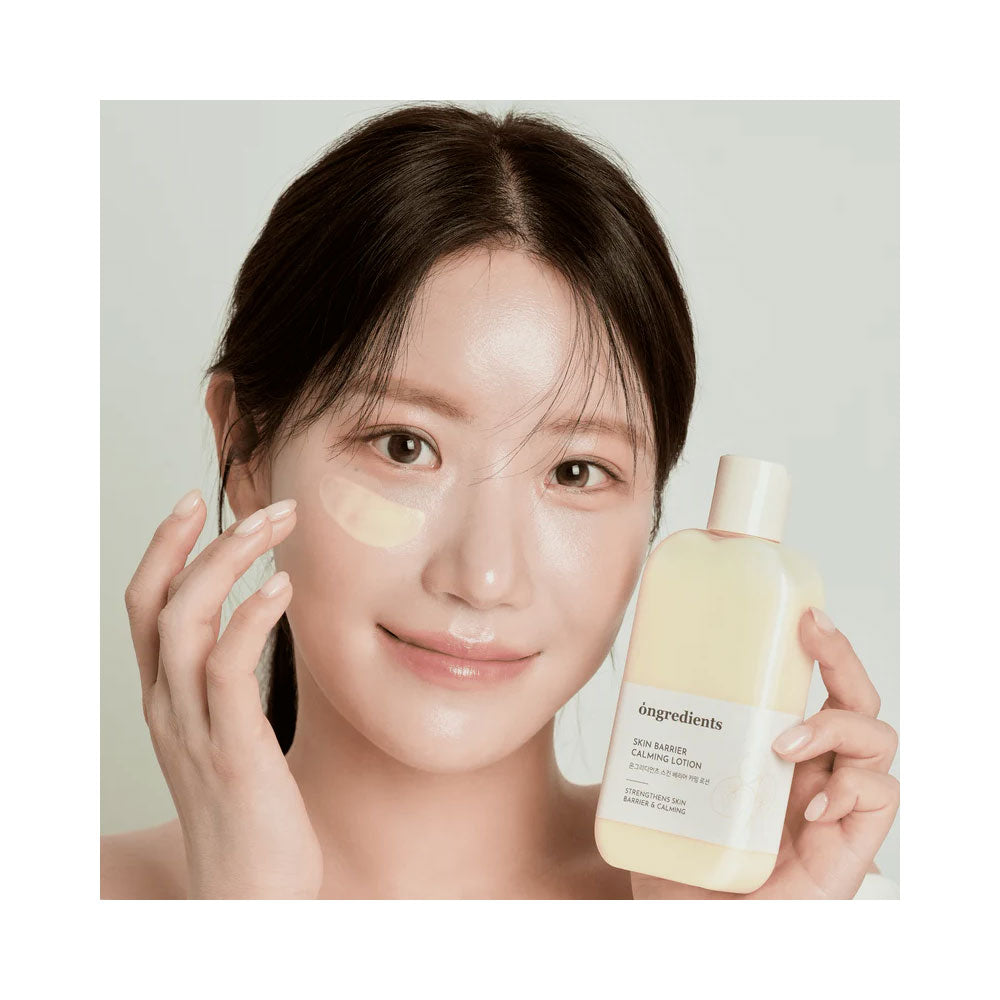 ONGREDIENTS Skin Barrier Calming Lotion - Peaches&Creme Shop Korean Skincare Malta