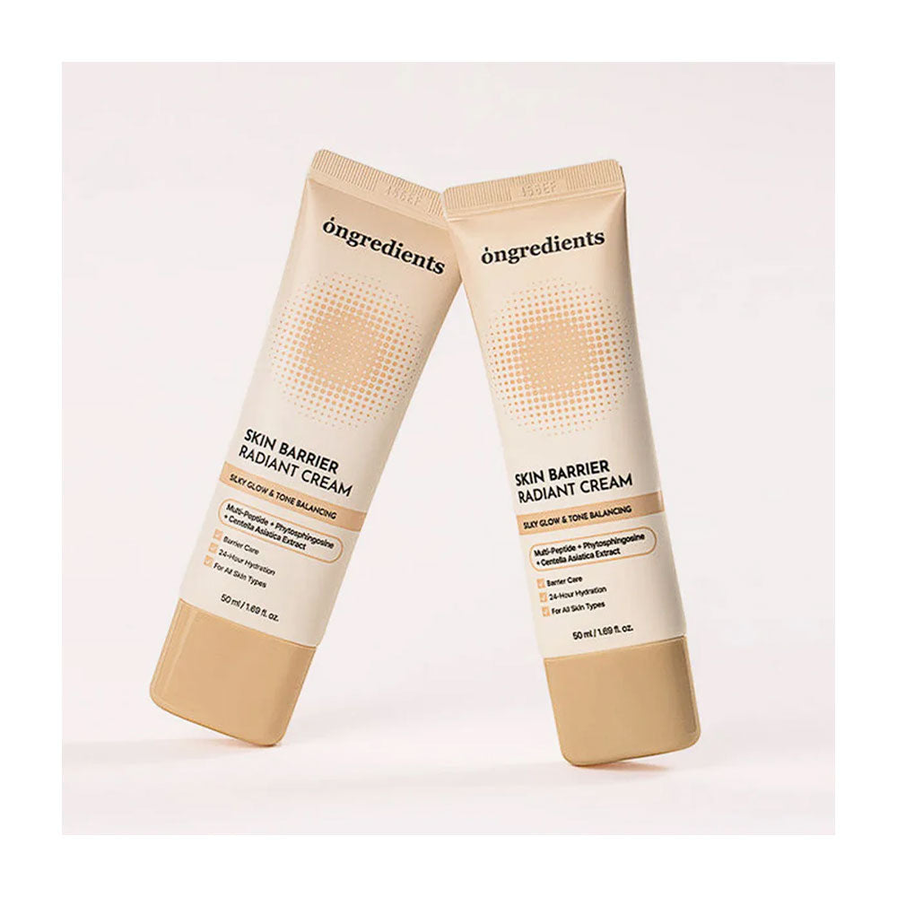 ONGREDIENTS Skin Barrier Radiant Cream - Peaches&Creme Shop Korean Skincare Malta