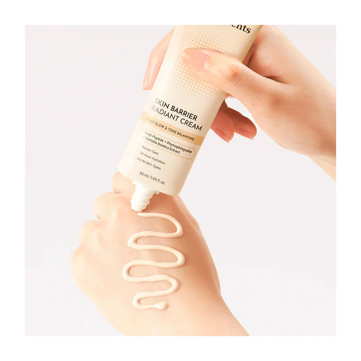 ONGREDIENTS Skin Barrier Radiant Cream - Peaches&Creme Shop Korean Skincare Malta
