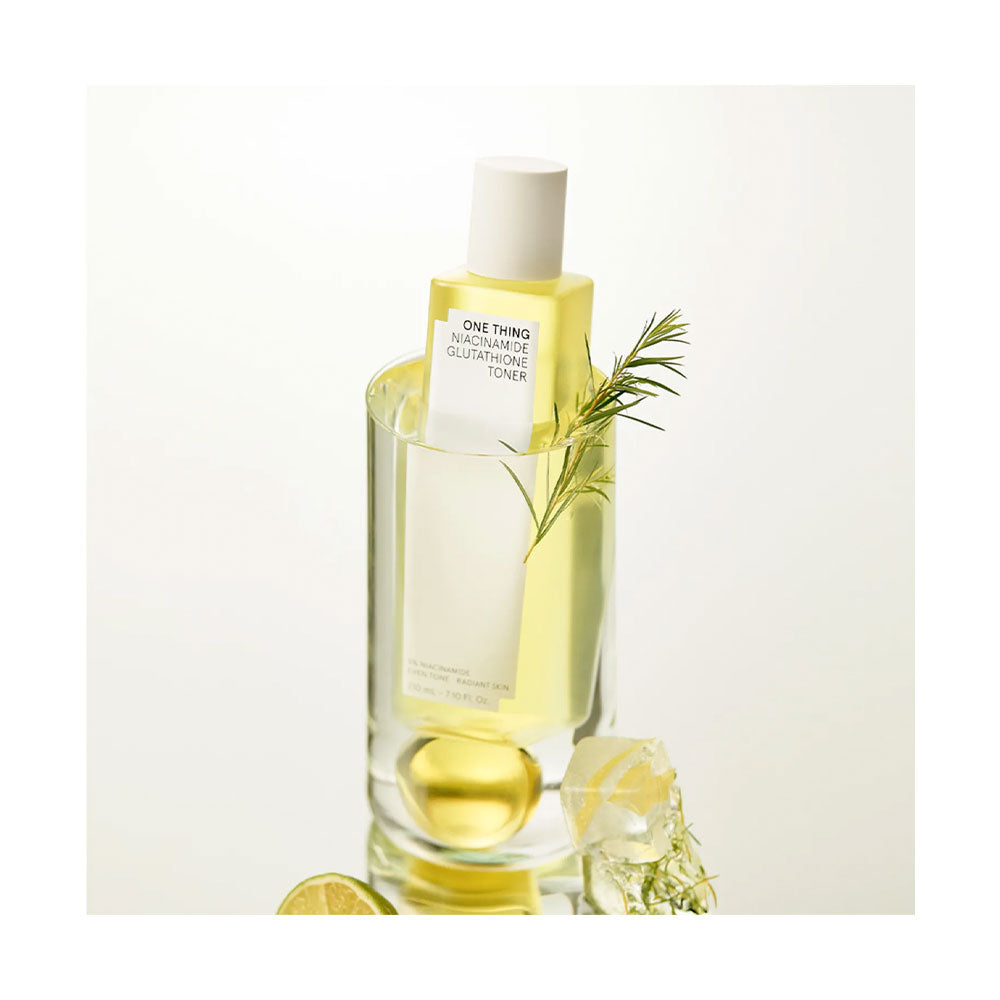 ONE THING Niacinamide Glutathione Toner - Peaches&Creme Shop Korean Skincare Malta