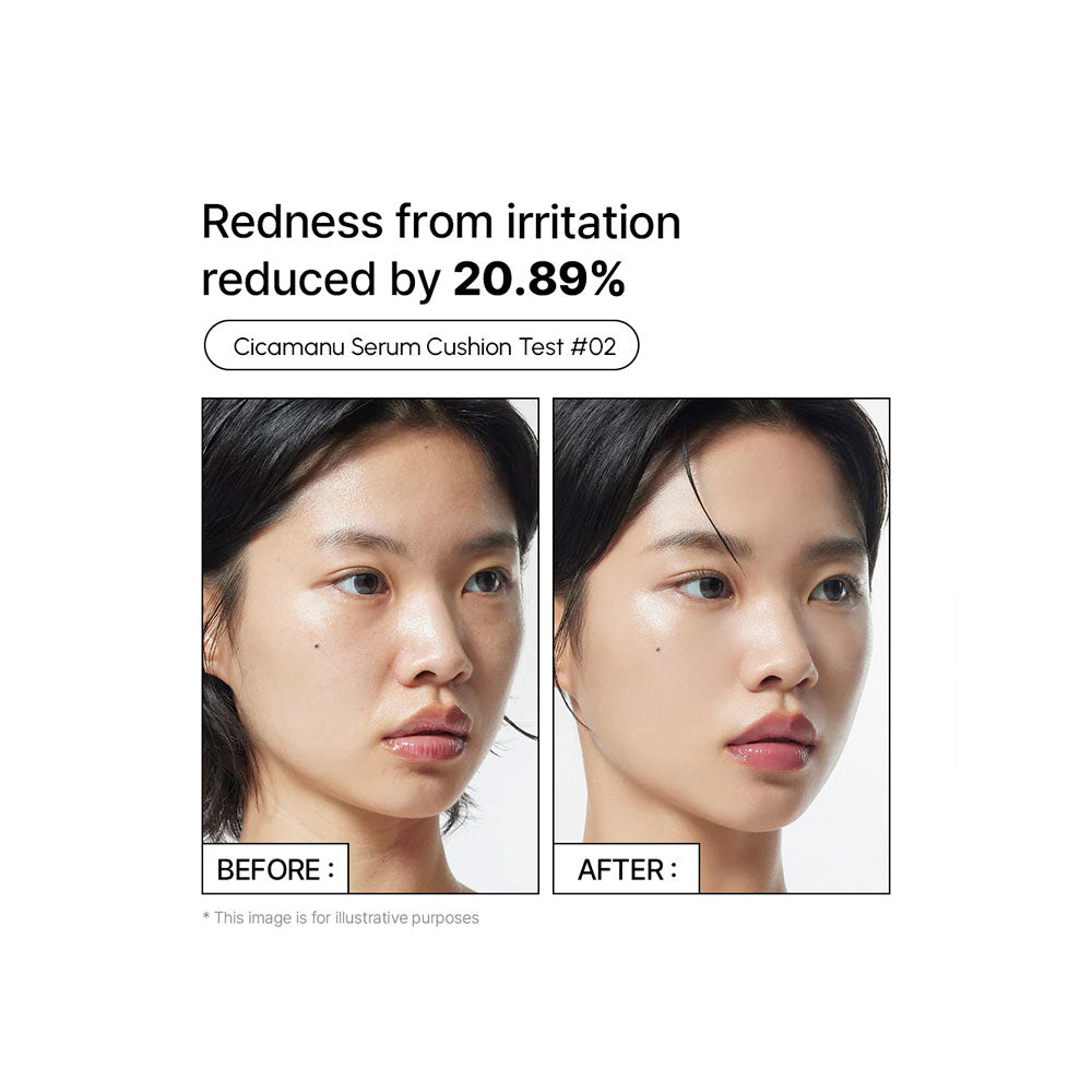 PARNELL Cicamanu Serum Cushion - Peaches&Creme Shop Korean Skincare Malta