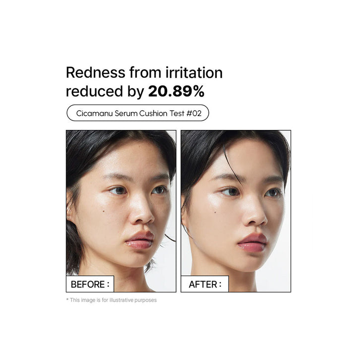 PARNELL Cicamanu Serum Cushion - Peaches&Creme Shop Korean Skincare Malta