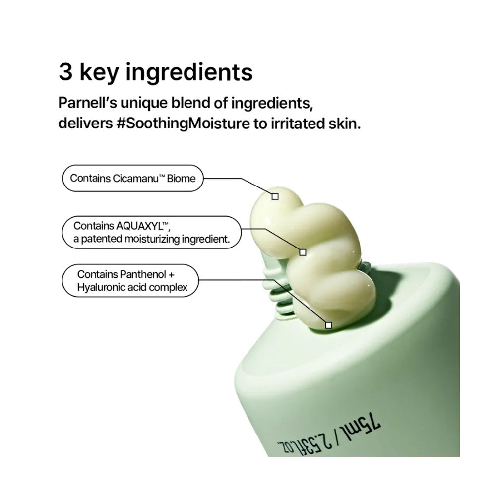 PARNELL Cicamanu Gel Cream - Peaches&Creme Shop Korean Skincare Malta