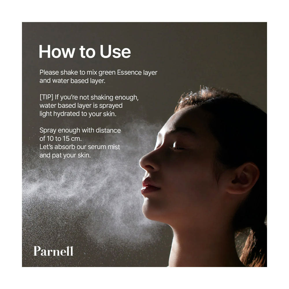 PARNELL Cicamanu Serum Mist - Peaches&Creme Shop Korean Skincare Malta