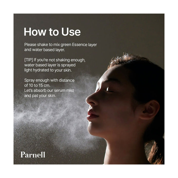 PARNELL Cicamanu Serum Mist - Peaches&Creme Shop Korean Skincare Malta