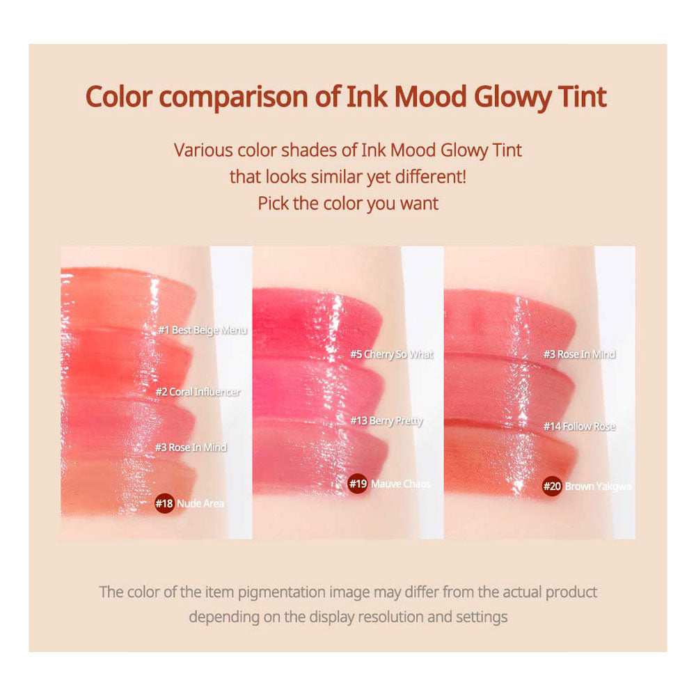 PERIPERA Ink Mood Glowy Tint - Peaches&Creme Shop Korean Skincare Malta