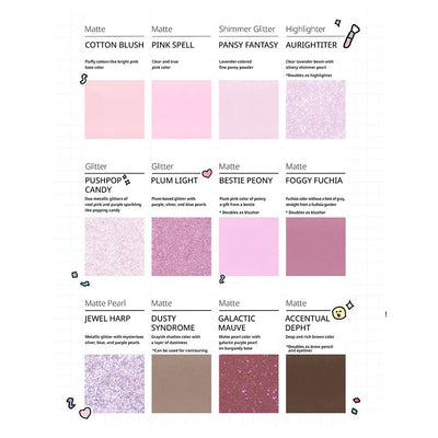 PERIPERA All Take Mood Technique Palette CHOIGOSIM Edition 05 Love You Pinkful Berry - Peaches&Creme Shop Korean Skincare Malta