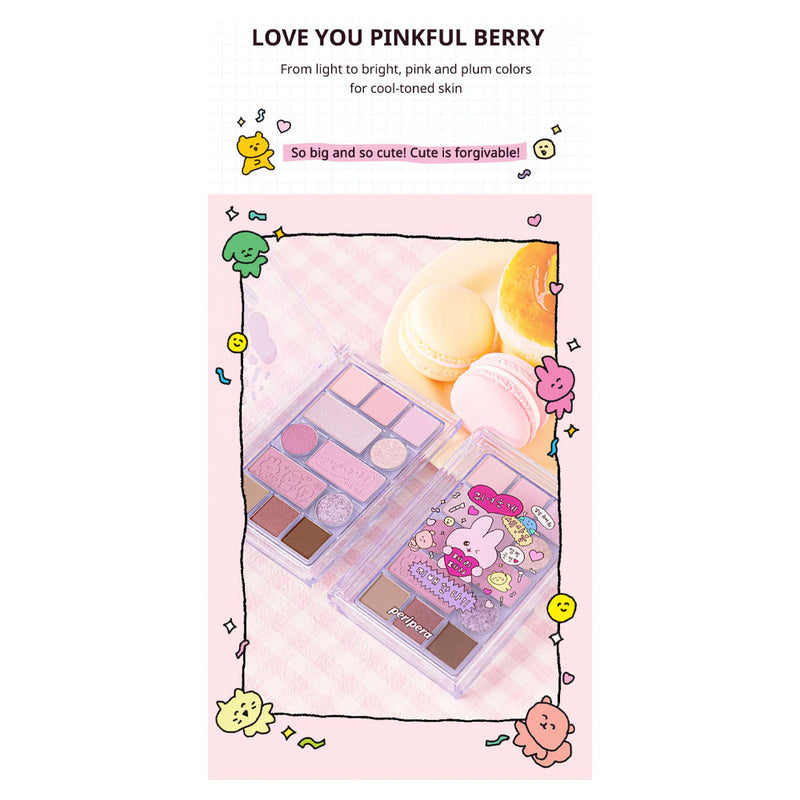 PERIPERA All Take Mood Technique Palette CHOIGOSIM Edition 05 Love You Pinkful Berry - Peaches&Creme Shop Korean Skincare Malta