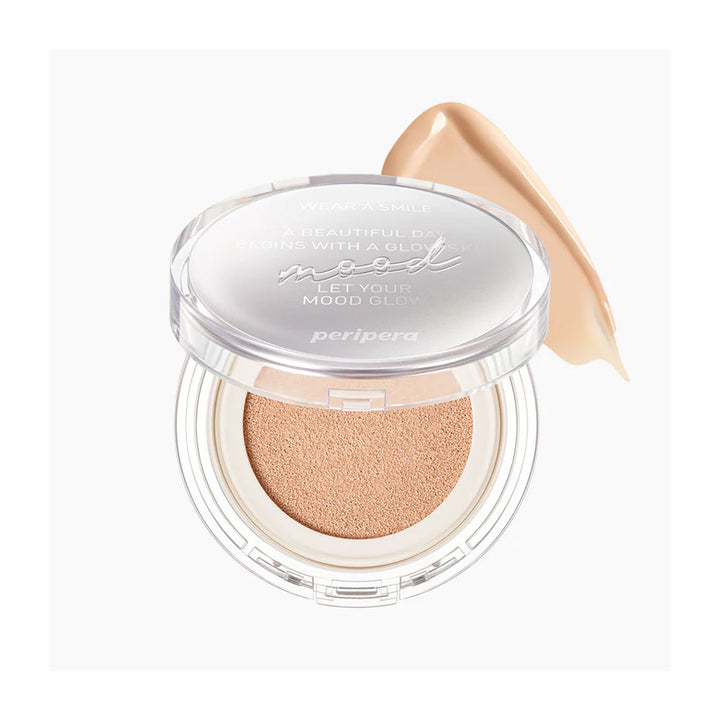 PERIPERA Mood Vegan Glow Cushion - Peaches&Creme Shop Korean Skincare Malta