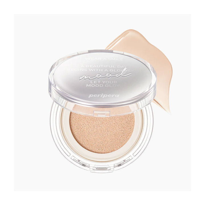 PERIPERA Mood Vegan Glow Cushion - Peaches&Creme Shop Korean Skincare Malta