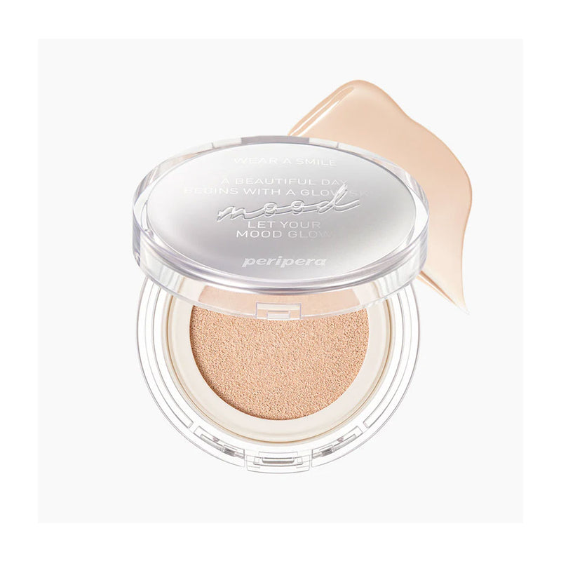 PERIPERA Mood Vegan Glow Cushion - Peaches&Creme Shop Korean Skincare Malta