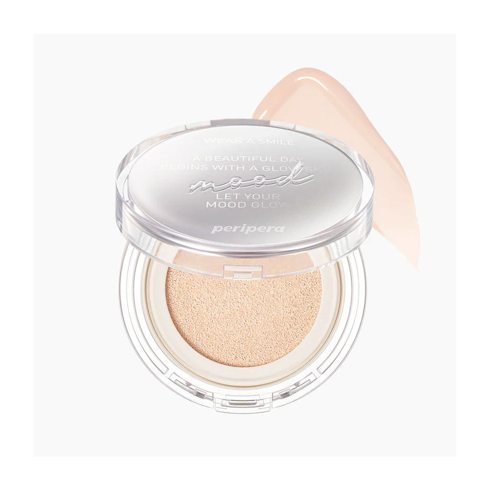 PERIPERA Mood Vegan Glow Cushion - Peaches&Creme Shop Korean Skincare Malta