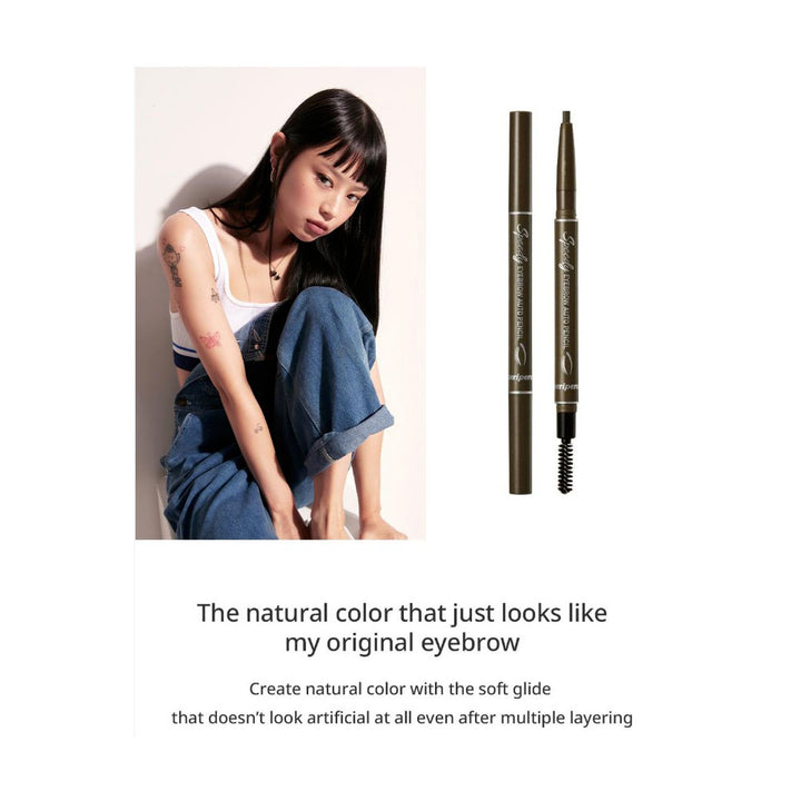 PERIPERA Speedy Eyebrow Auto Pencil - Peaches&Creme Shop Korean Skincare Malta