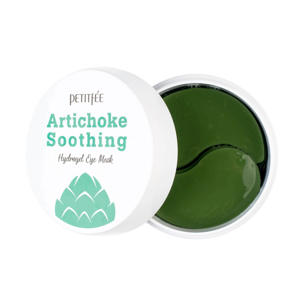 Petitfée Artichoke Soothing Hydrogel Eye Mask - Peaches&Creme Shop Korean Skincare Malta
