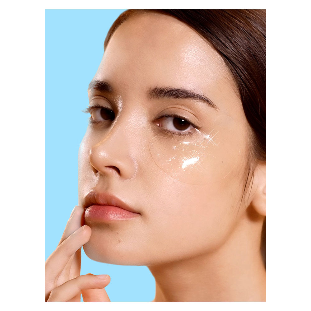 Petitfée Aura Quartz Hydrogel Eye Mask - Pure Opal - Peaches&Creme Shop Korean Skincare Malta