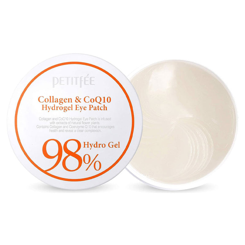Petitfée Collagen & CoQ10 Hydrogel Eye Patch - Peaches&Creme Shop Korean Skincare Malta