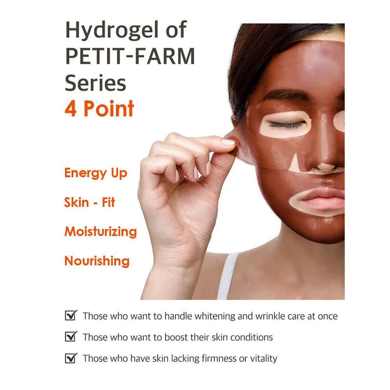 Cacao Energizing Hydrogel Face Mask