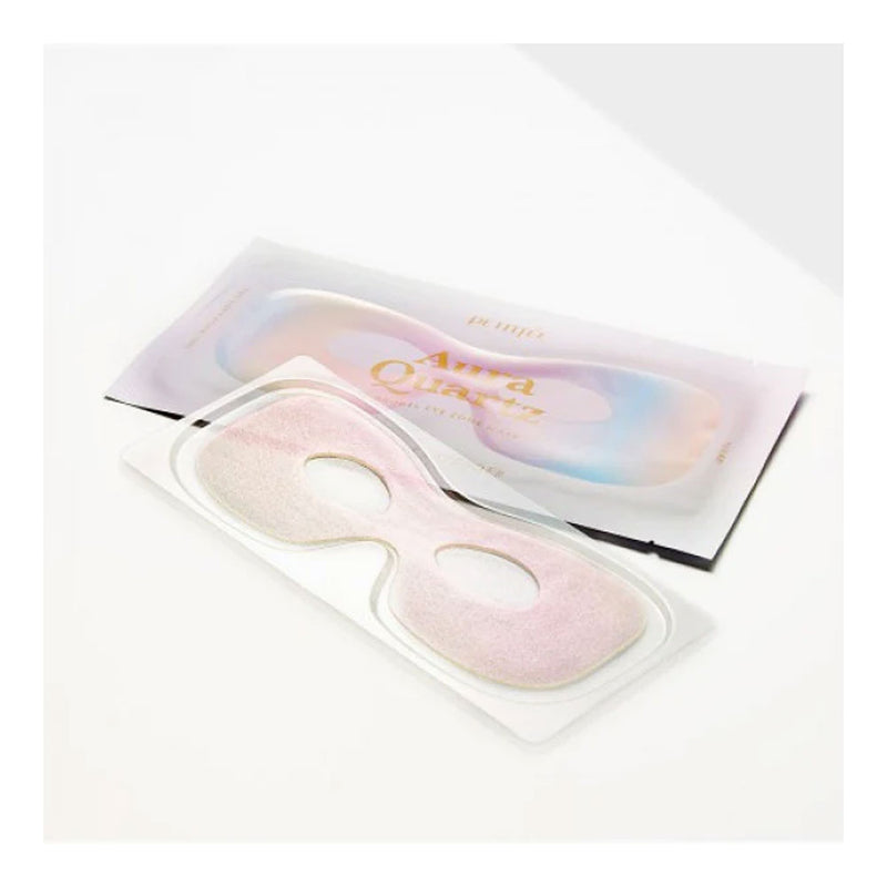Petitfée Aura Quartz Hydrogel Eye Zone Mask Iridescent Lavender - Peaches&Creme Shop Korean Skincare Malta