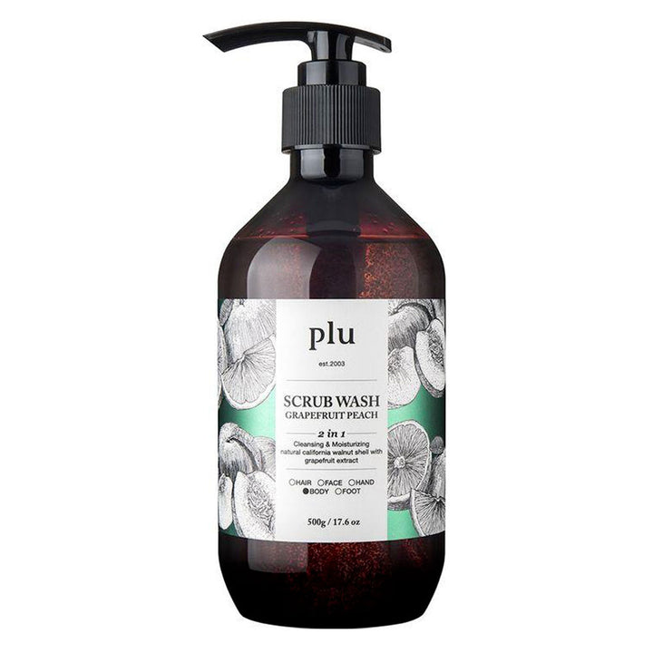 PLU Scrub Wash - Peaches&Creme Shop Korean Skincare Malta