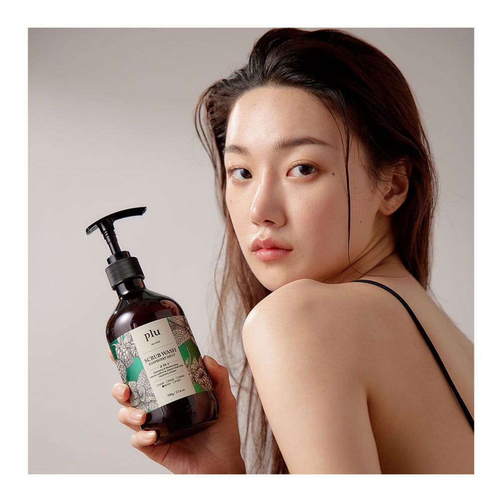 PLU Scrub Wash - Peaches&Creme Shop Korean Skincare Malta