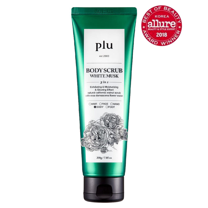 PLU Body Scrub - Peaches&Creme Shop Korean Skincare Malta