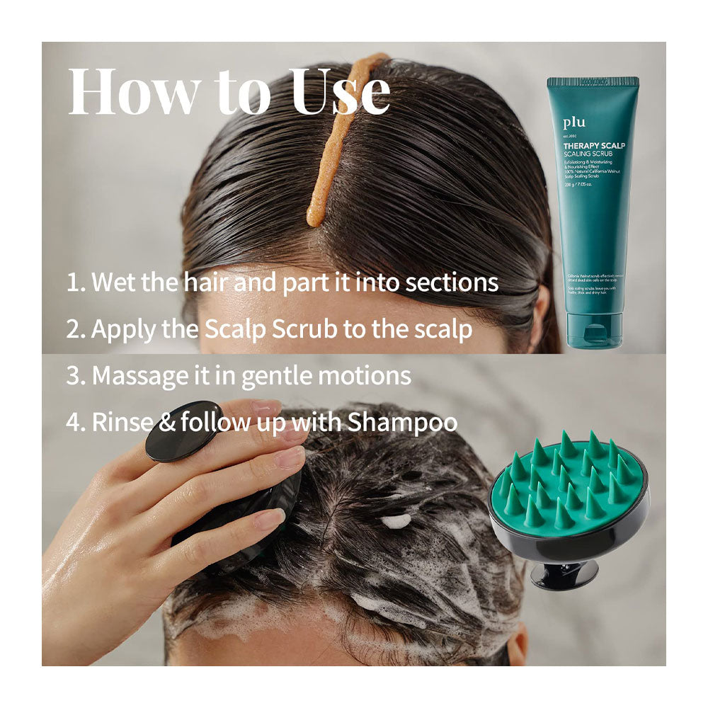 PLU Therapy Scalp Scaling Scrub - Peaches&Creme Shop Korean Skincare Malta