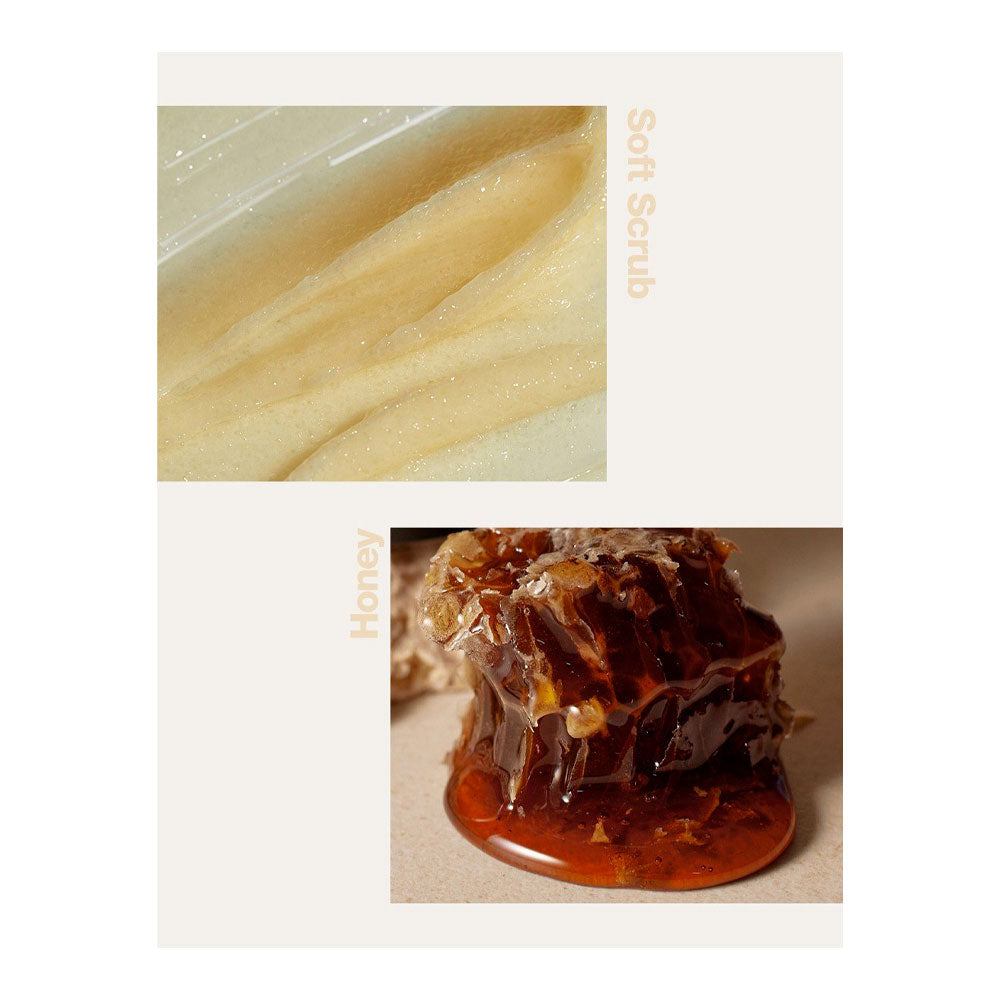 PLU Soft Facial Scrub Honey and Sugar - Peaches&Creme Shop Korean Skincare Malta