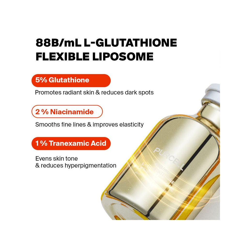PURCELL 88B/mL L-Glutathione Flexible Liposome - Peaches&Creme Shop Korean Skincare Malta