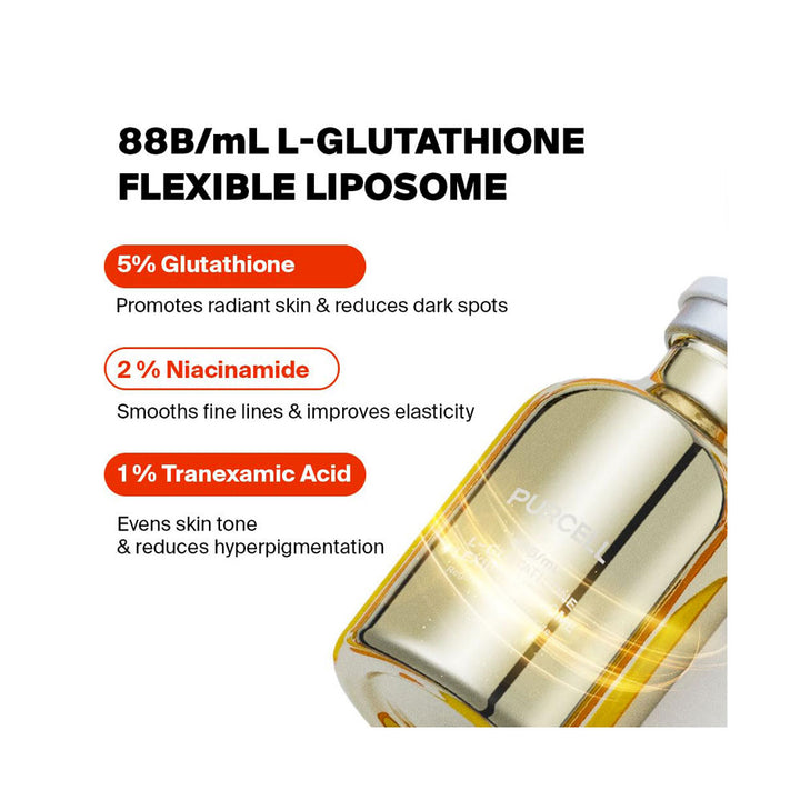 PURCELL 88B/mL L-Glutathione Flexible Liposome - Peaches&Creme Shop Korean Skincare Malta