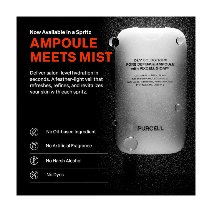 PURCELL 24/7 Colostrum Pore Defence Ampoule - Peaches&Creme Shop Korean Skincare Malta