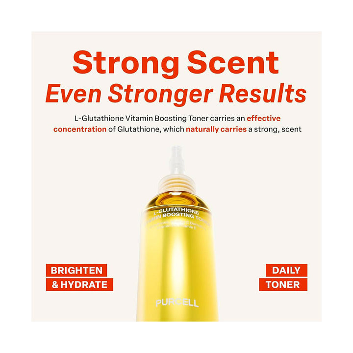 PURCELL L-Glutathione Vitamin Boosting Toner - Peaches&Creme Shop Korean Skincare Malta