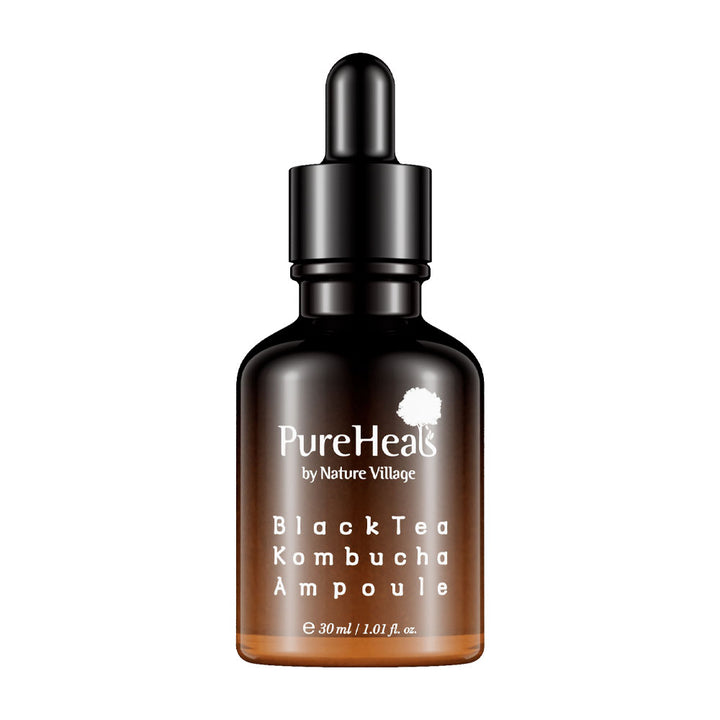 PUREHEALS Black Tea Kombucha Ampoule - Peaches&Creme Shop Korean Skincare Malta