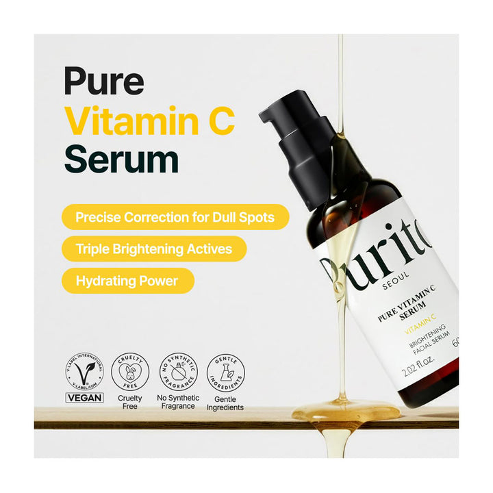 PURITO Pure Vitamin C Serum - Peaches&Creme Shop Korean Skincare Malta