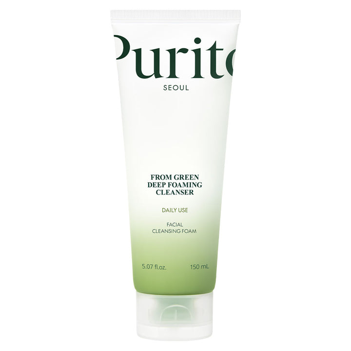 PURITO From Green Deep Foaming Cleanser - Peaches&Creme Shop Korean Skincare Malta