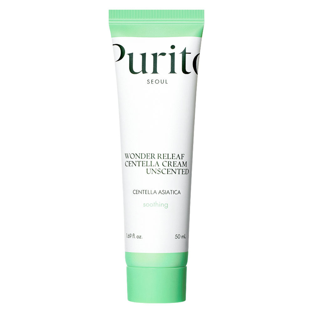 PURITO SEOUL Wonder Releaf Centella Cream Unscented - Peaches&Creme Shop Korean Skincare Malta